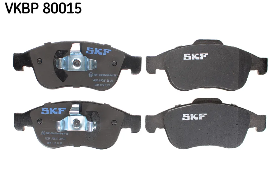 Комплект спирачно феродо, дискови спирачки SKF